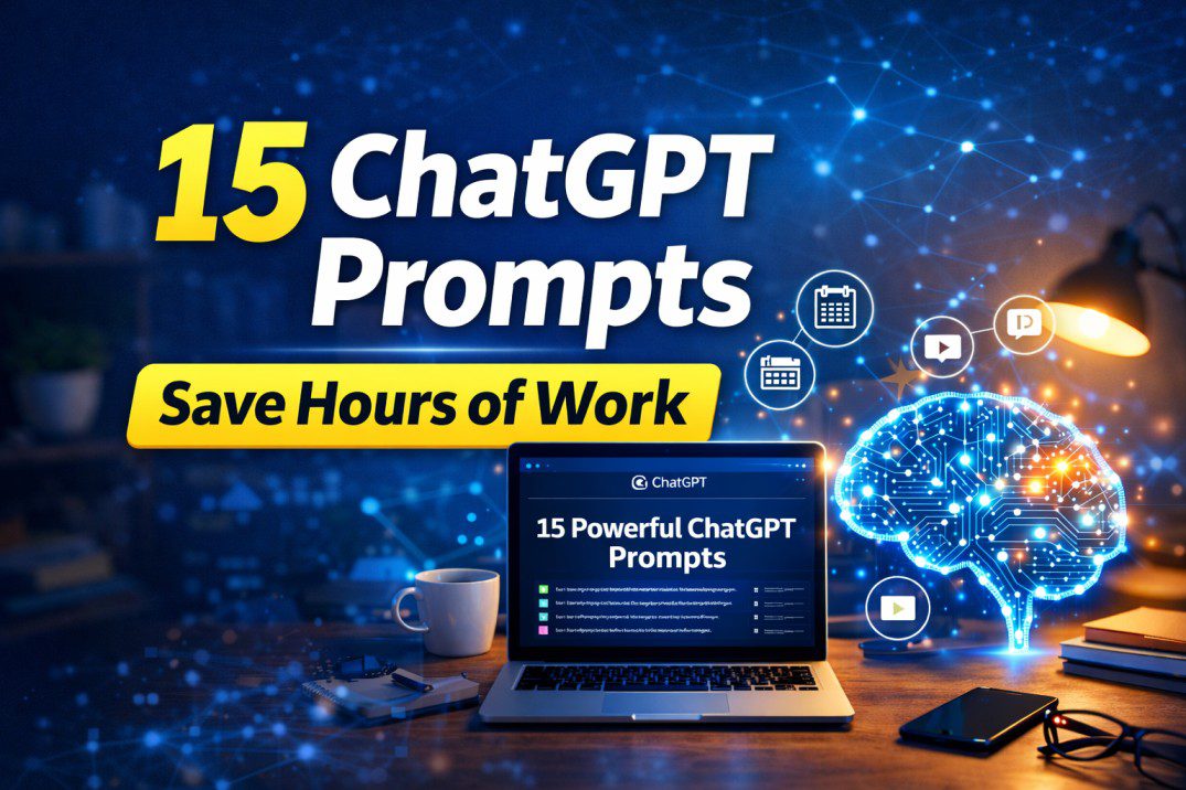 15 Powerful ChatGPT Prompts That Save Hours of Work (2026)